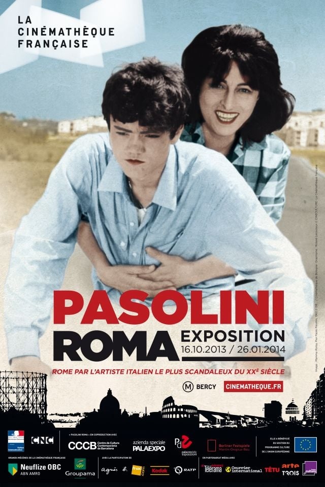 Exposition Pasolini Roma : un intellectuel sulfureux à la Cinémathèque Française