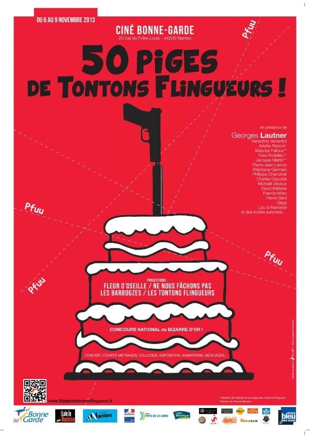 Les Tontons Flingueurs fêtent leur 50 ans à Nantes, en livre et en DVD !
