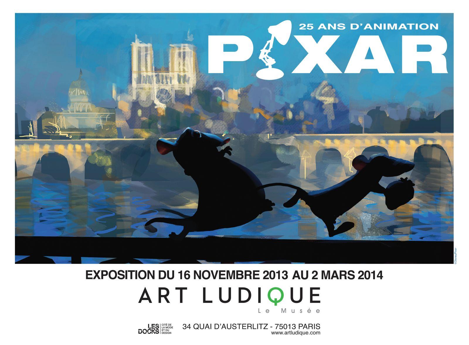 Pixar à l'honneur à ART LUDIQUE - Le musée (vidéo)