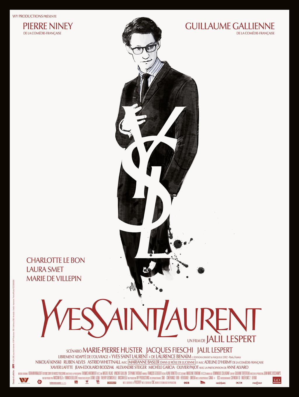 Pierre Niney s'affiche en Yves Saint Laurent (photos)