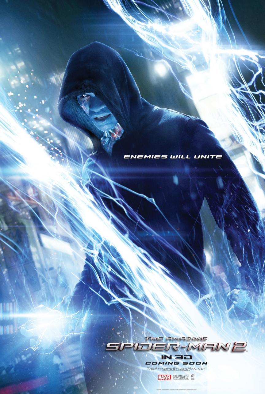 Deux nouvelles affiches électriques pour The Amazing Spider-man : le destin d'un Héros