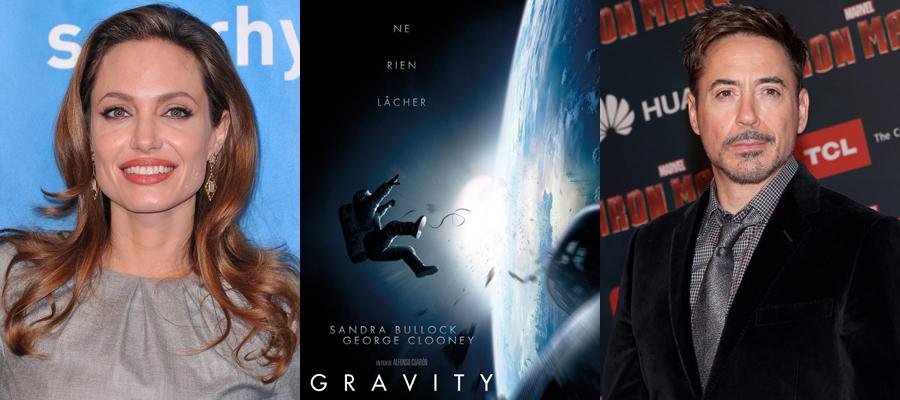 Pourquoi Angelina Jolie et Robert Downey Jr. n'ont pas fait Gravity...