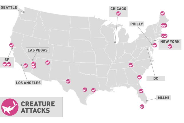Les villes fétiches des désastres : demandez la carte ! (infographie)