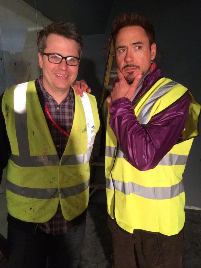 Avengers - Age of Ultron : Robert Downey Jr publie la première photo de tournage