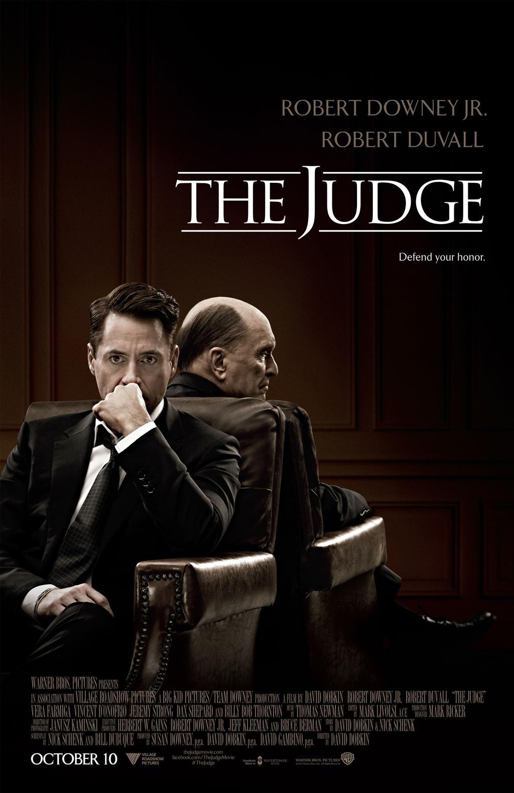 Robert Downey Jr défend Robert Duvall dans The Judge (Bande-annonce)