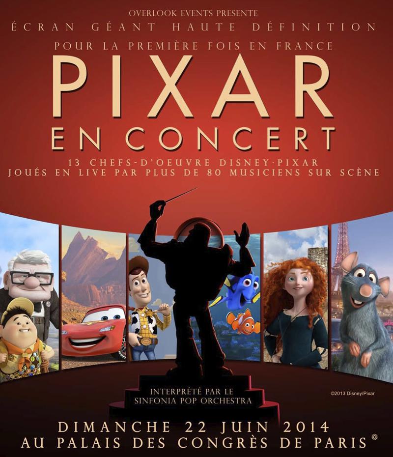 Pixar en concert : une soirée exceptionnelle à ne pas louper !