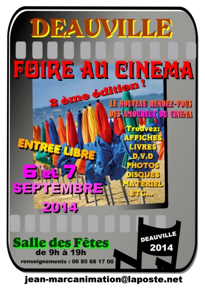 Foires au Cinéma : Venez chiner à Deauville ou Argenteuil en septembre !