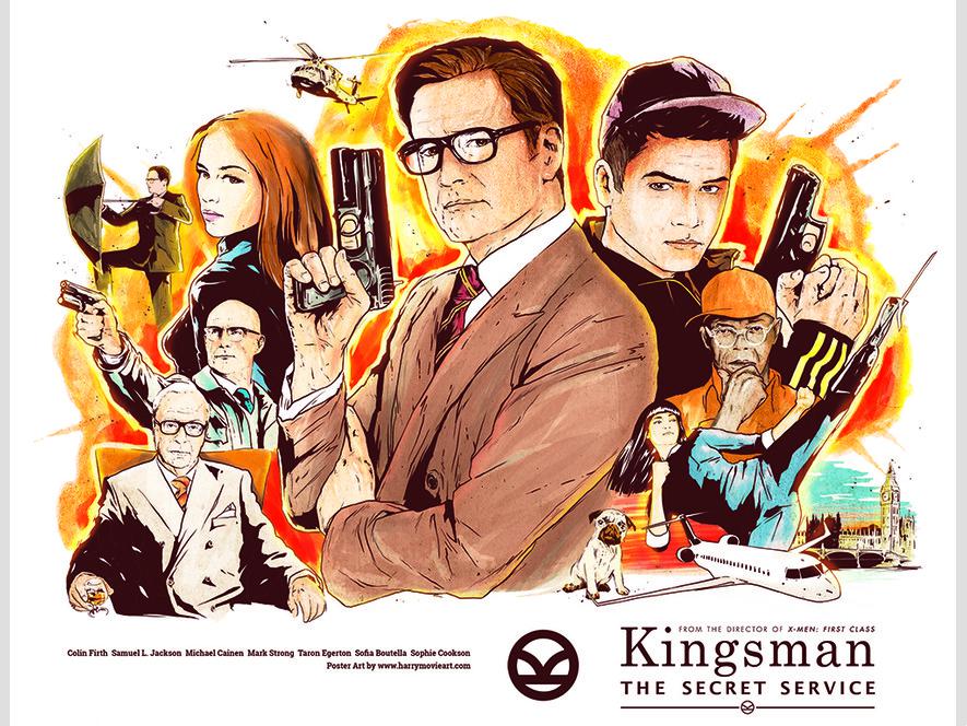 Kingsman - Services secrets : Choisissez votre affiche préférée !