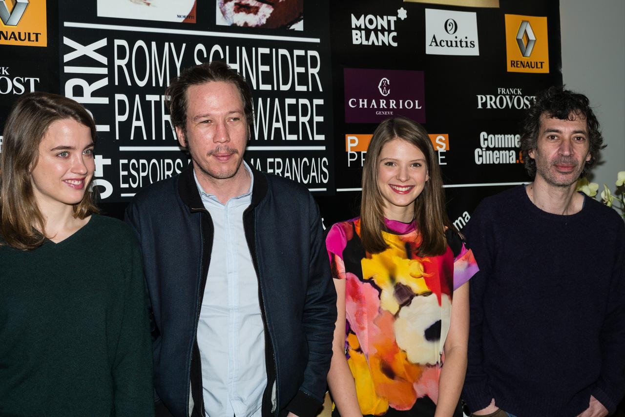 Prix Romy Schneider & Patrick Dewaere : les nommés prennent la pose