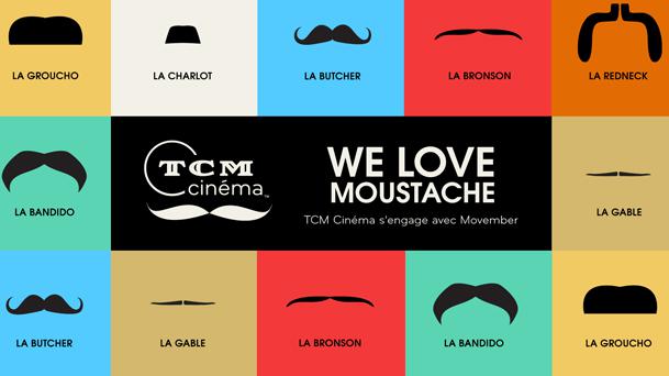 Movember : TCM Cinéma lance l’opération We Love Moustache !
