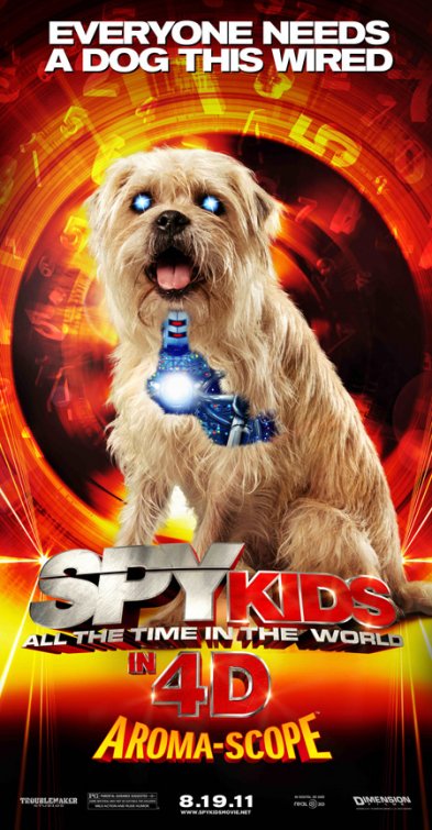 Spy Kids 4 : tout le temps du monde de Robert Rodriguez (2011), synopsis,  casting, diffusions tv, photos, videos- Télé-Loisirs