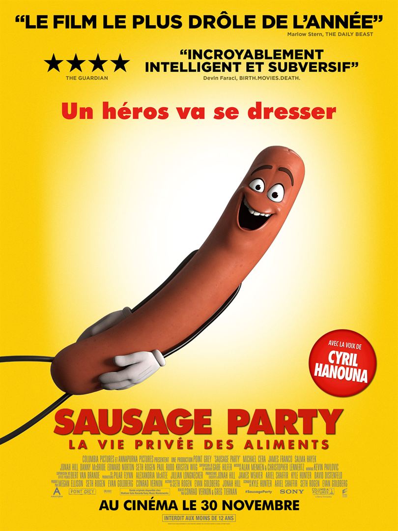 Sausage Party, la vie privée des aliments