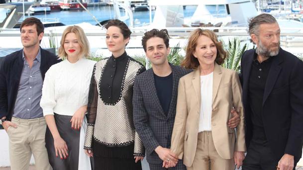 Cannes 2016 : L’équipe glamour de Juste La Fin du Monde prend la pose