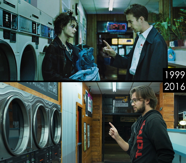Il fait un marathon des lieux de tournage de films célèbres et poste les photos sur Instagram
