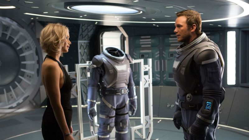 Passengers : Jennifer Lawrence et Chris Pratt bloqués dans l’espace