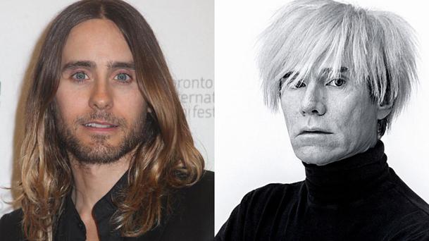Jared Leto devient Andy Warhol