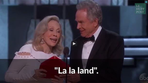 Oscars : l'incroyable bourde de Warren Beatty et Faye Dunaway (vidéo)