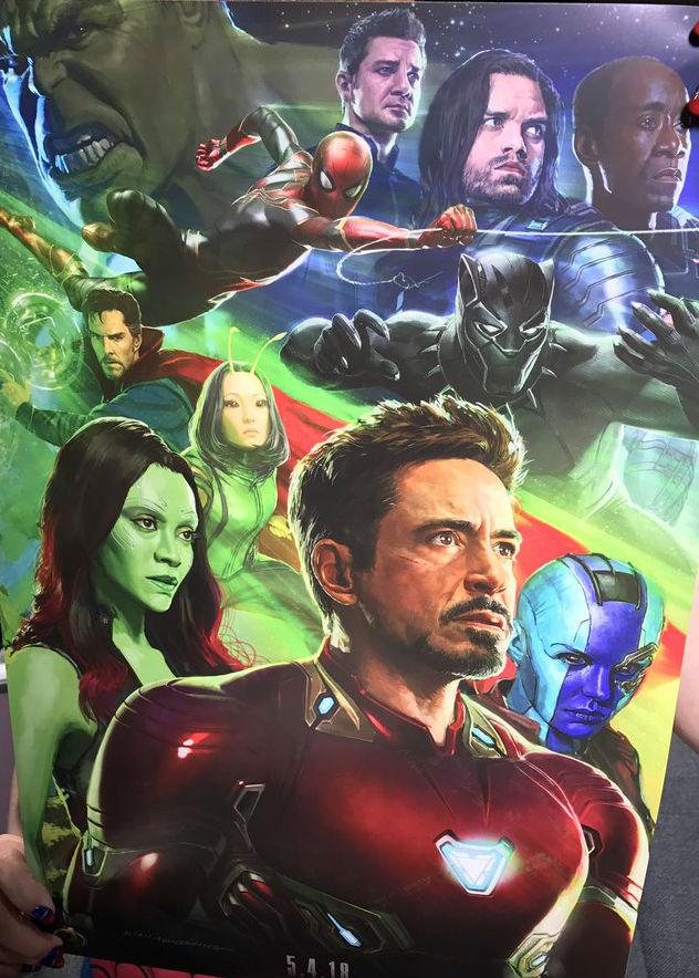 Marvel révèle un poster d’Avengers : Infinity War