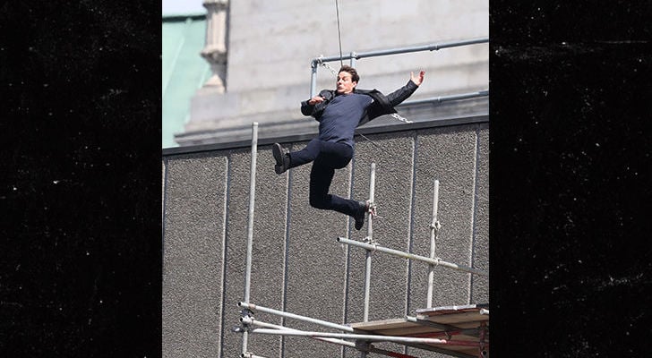 Tom Cruise blessé sur le tournage de Mission Impossible 6