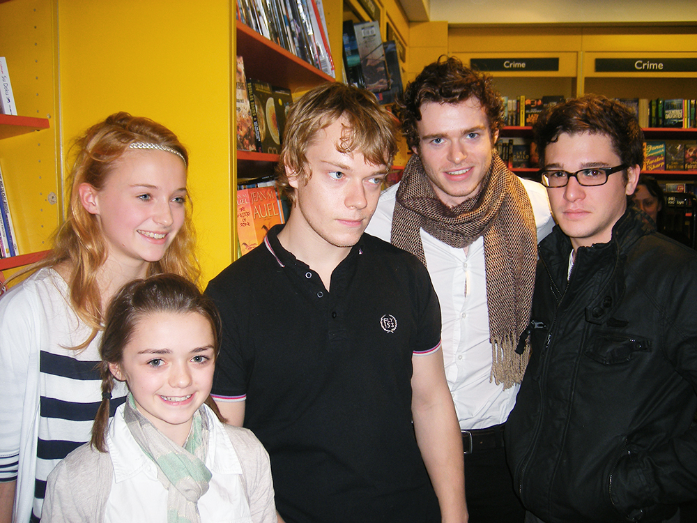 Game of Thrones : Photos souvenirs du groupe d'acteurs avant la série !