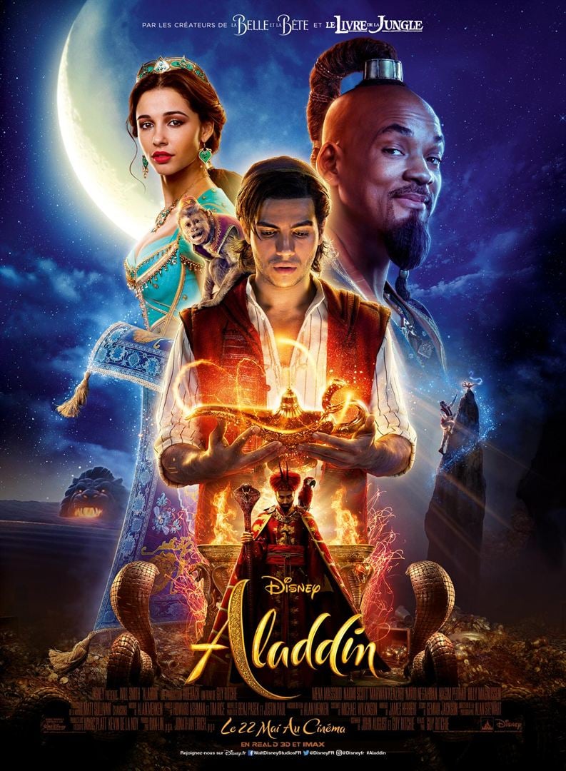 Aladdin : Disney Dévoile Un Premier Poster Du Live Action - CinéSérie