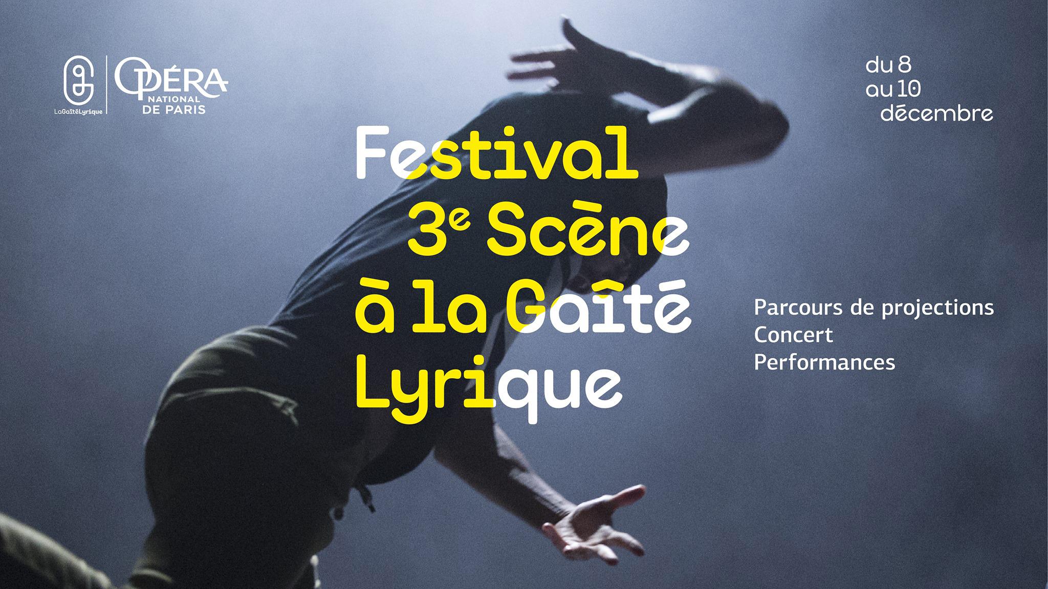 Festival 3ème Scène à la Gaîté Lyrique : demandez le programme