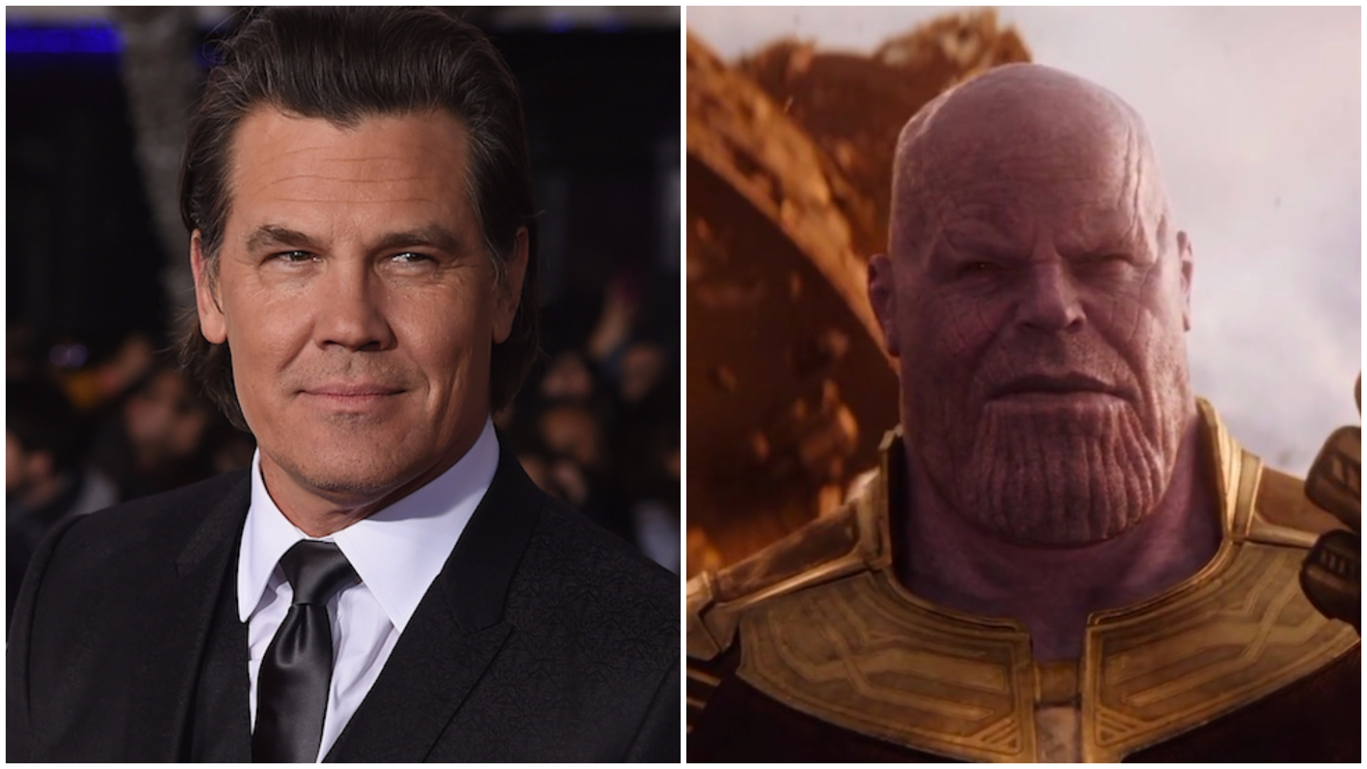 Avengers Infinity War : Quelqu'un reconnait Josh Brolin en Thanos ????