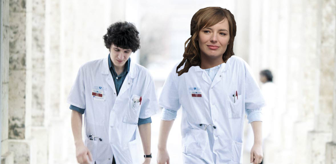 Louise Bourgoin dans une série hospitalière