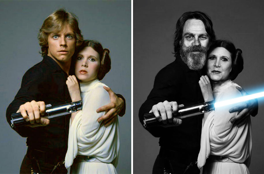 Star Wars : l'émouvant hommage de Mark Hamill à Carrie Fisher
