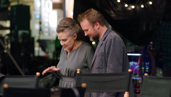 Star Wars VIII - Les derniers Jedi : le réalisateur nous parle de "cette" scène de Leia