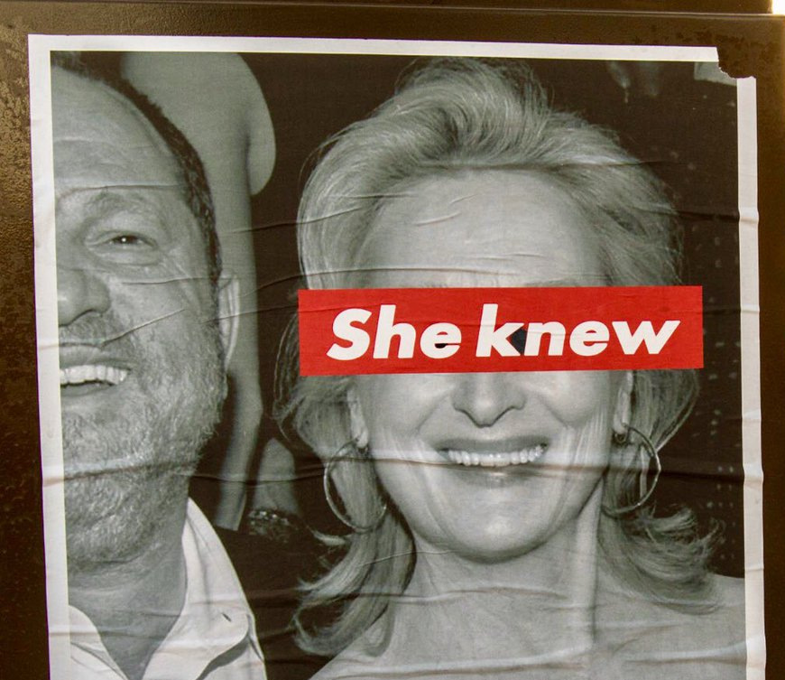 Selon des artistes, Meryl Streep savait pour Harvey Weinstein