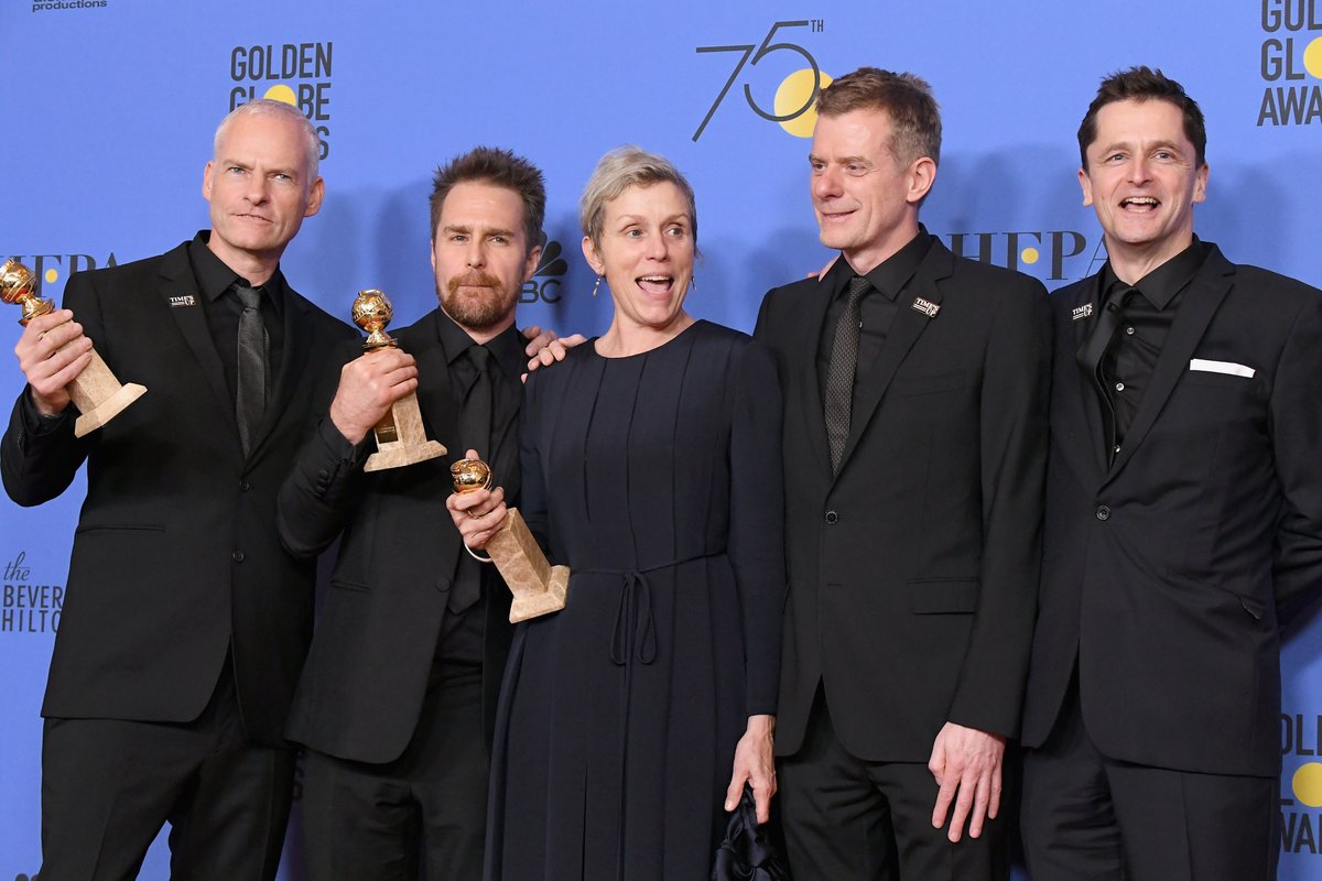 Golden Globes 2018 : voici le palmarès cinéma !