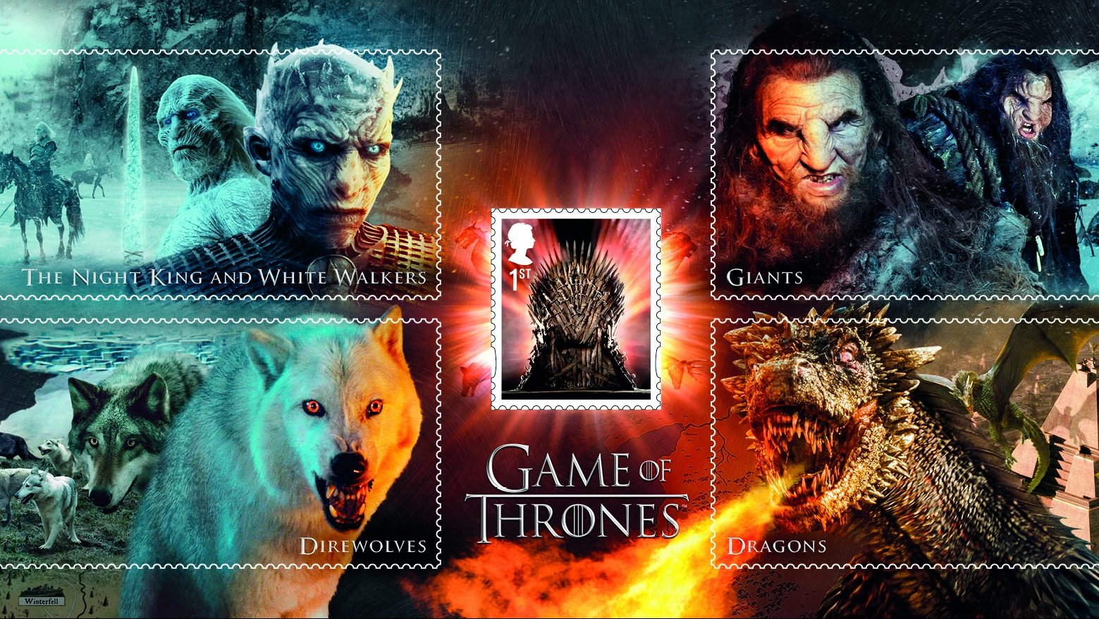 Game of Thrones : la collection de timbres est enfin disponible !