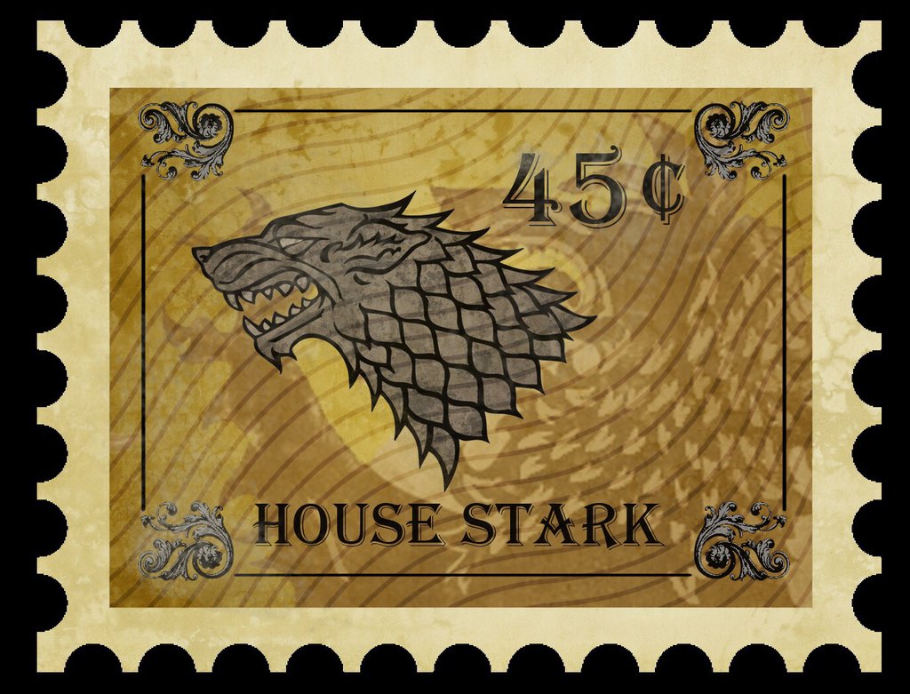 Game of Thrones : les personnages de la série sur des timbres
