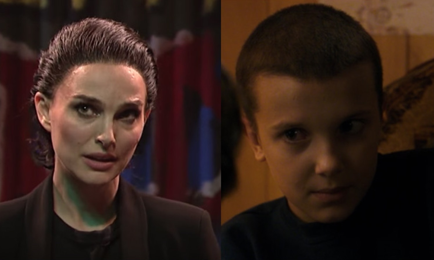 Quand Natalie Portman se glisse dans la peau d'Eleven de Stranger Things