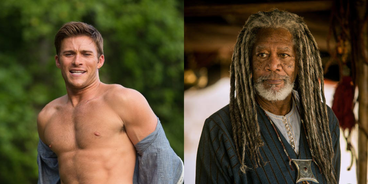 Scott Eastwood et Morgan Freeman chez le réalisateur de N'oublie jamais