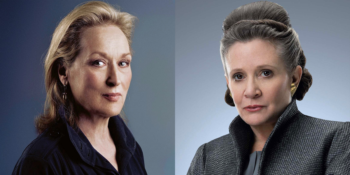 Star Wars IX : des fans veulent Meryl Streep dans le rôle de Leia