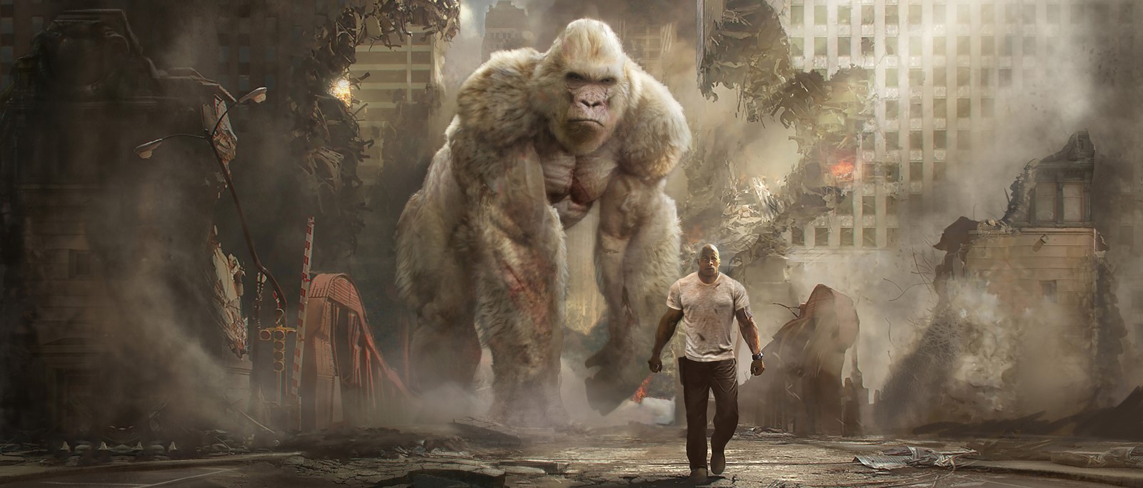 3 raisons d'aller voir Rampage avec Dwayne Johnson