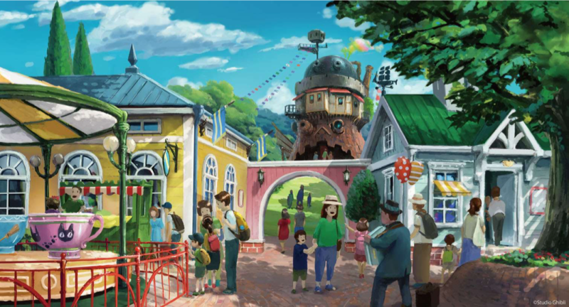 Le parc d'attraction dédié au Studio Ghibli ouvrira ses portes en 2022