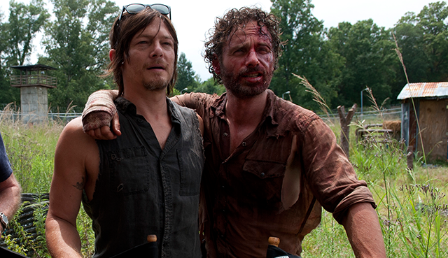 The Walking Dead : Norman Reedus rend hommage à Andrew Lincoln