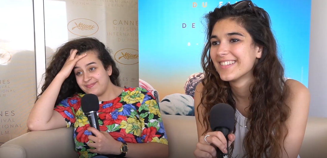 A genoux les gars : entretien avec les actrices Souad Arsane et Inas Chanti
