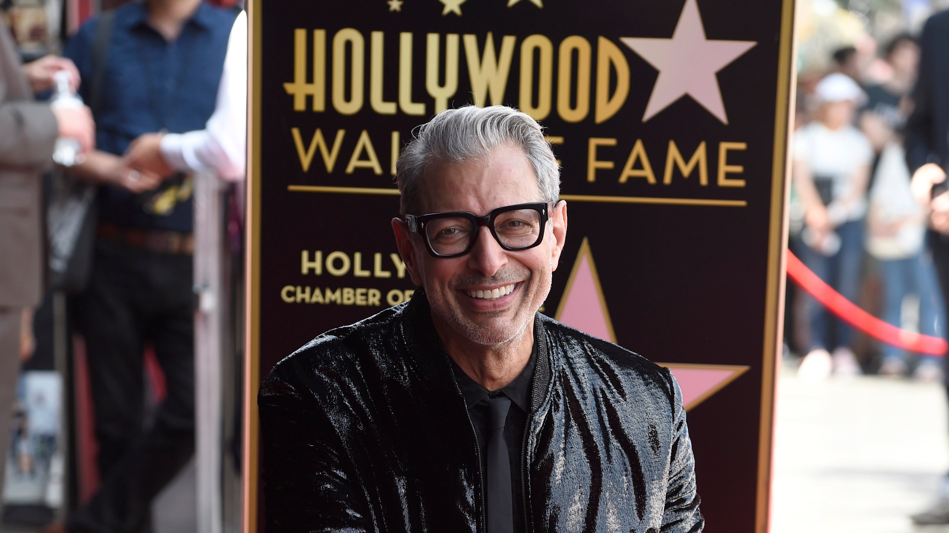 Jeff Goldblum honoré d'une étoile à Hollywood