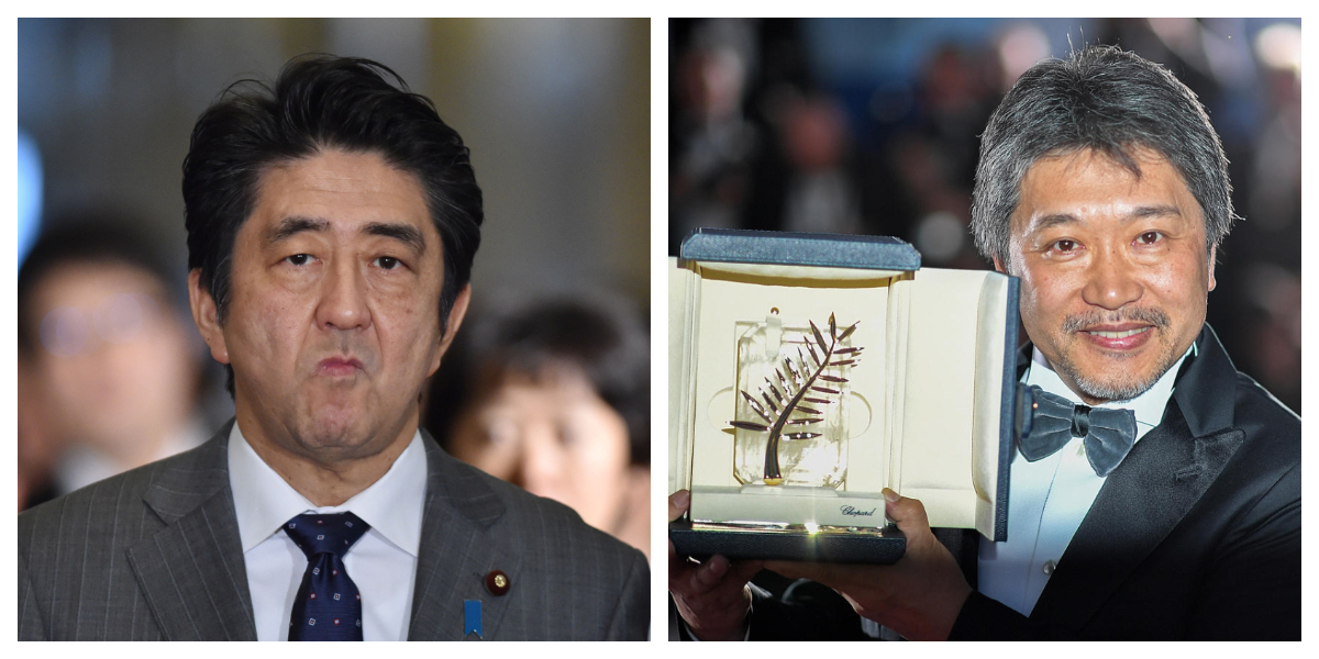 Le premier ministre japonais snobe Kore-eda, gagnant de la Palme d'or à Cannes
