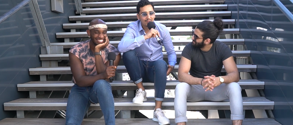 A genoux les gars : entretien avec les acteurs Sidi Mejai, Mehdi Dahmane et Elis Gardiole