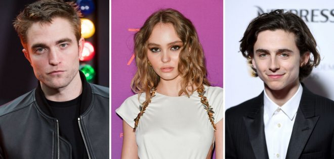 Lily Rose Depp et Robert Pattinson aux côtés de Timothée Chalamet pour Netflix