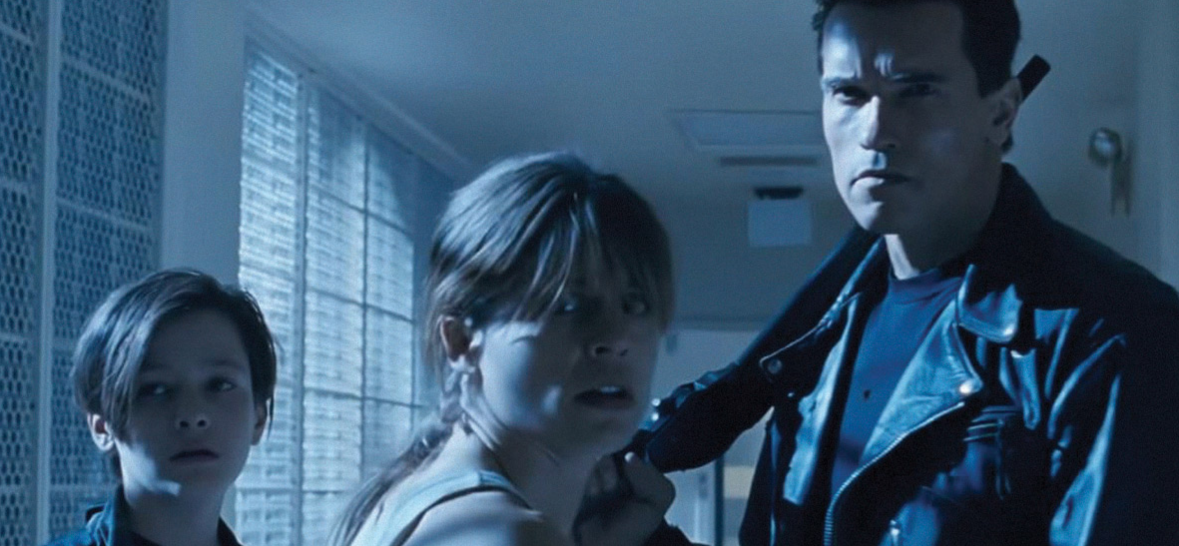 Terminator : Schwarzy et Linda Hamilton réunis sur le tournage