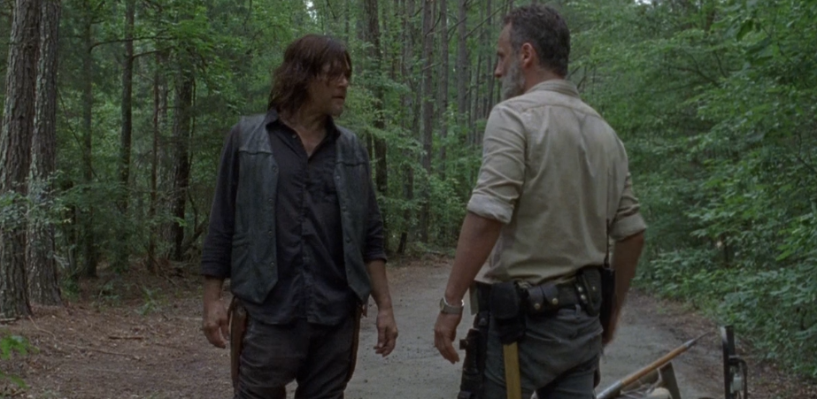 The Walking Dead S9  : Rick affronte Daryl dans l'épisode 4