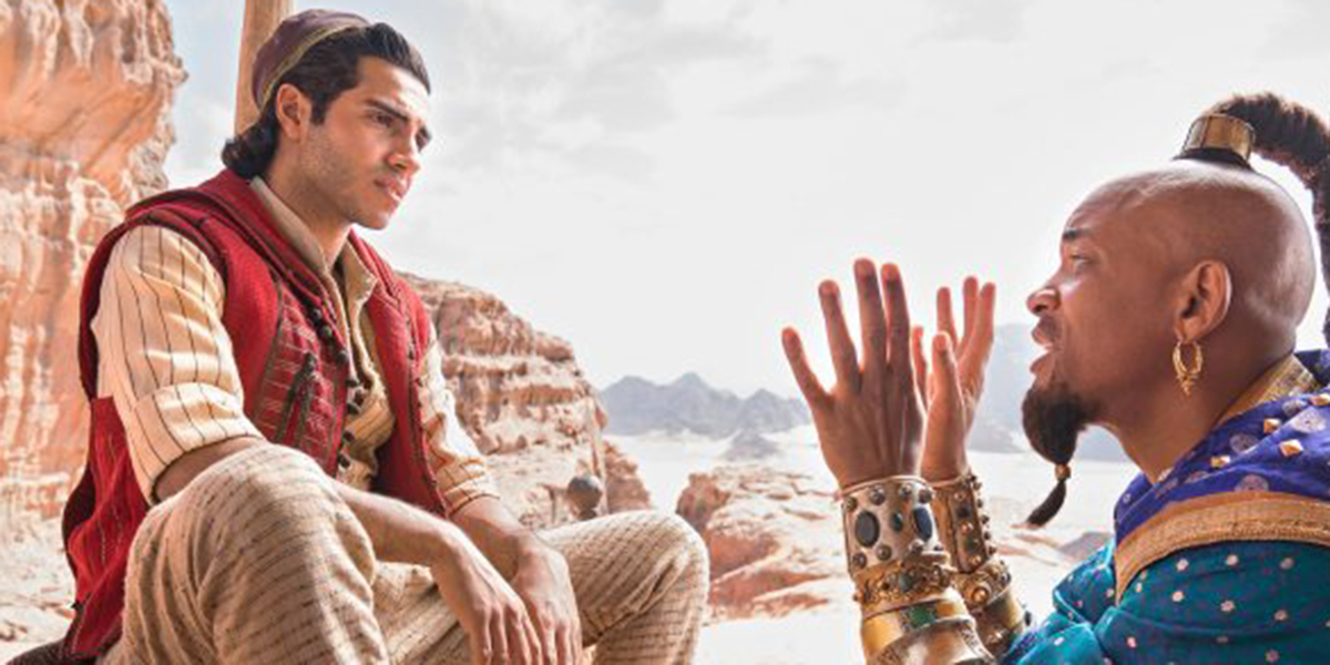 Aladdin : premier aperçu de Will Smith en Génie
