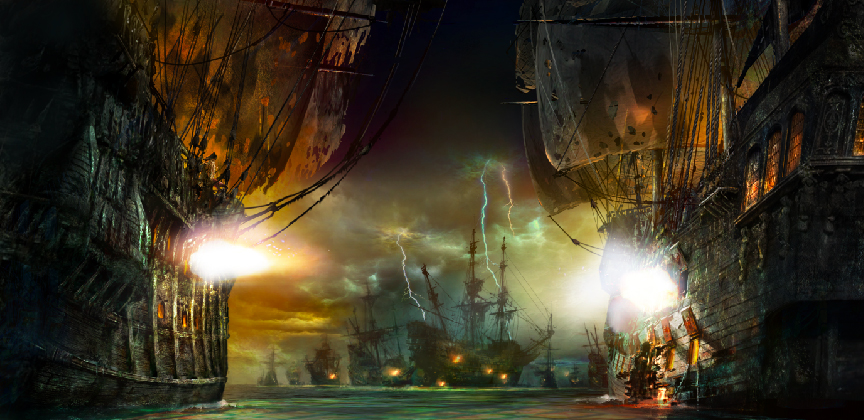L'attraction Pirates des Caraïbes de Shanghai est hallucinante