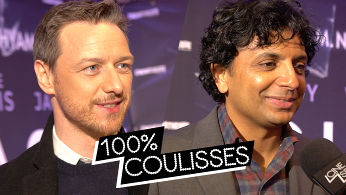 Glass : rencontre avec M. Night Shyamalan et James McAvoy